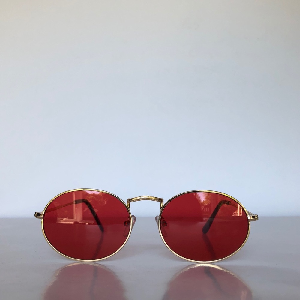 90s Oval Frame Sunglasses